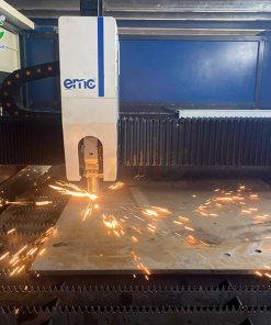 Máy cắt laser fiber bàn chuyển đổi nâng hạ thủy lực