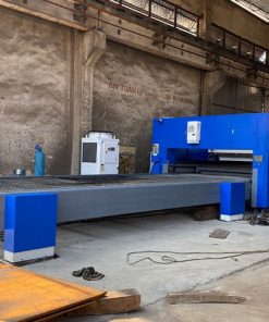 Máy cắt laser fiber bàn chuyển đổi nâng hạ thủy lực